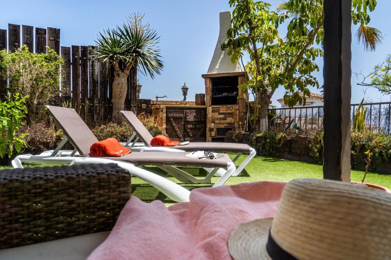 Deluxe Villa Bella Vita Air Con & Heated Pool, Tenerife South Chayofa Bagian luar foto