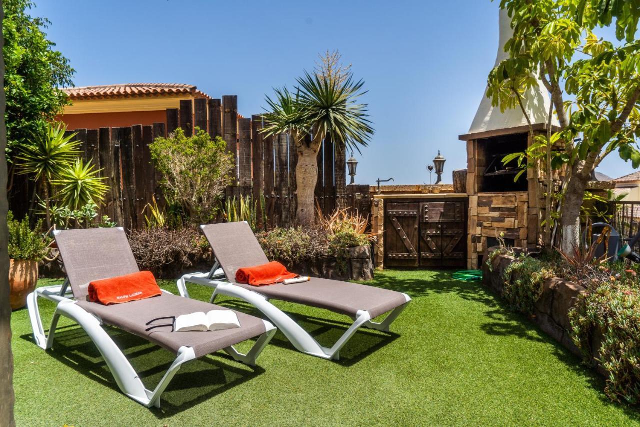 Deluxe Villa Bella Vita Air Con & Heated Pool, Tenerife South Chayofa Bagian luar foto